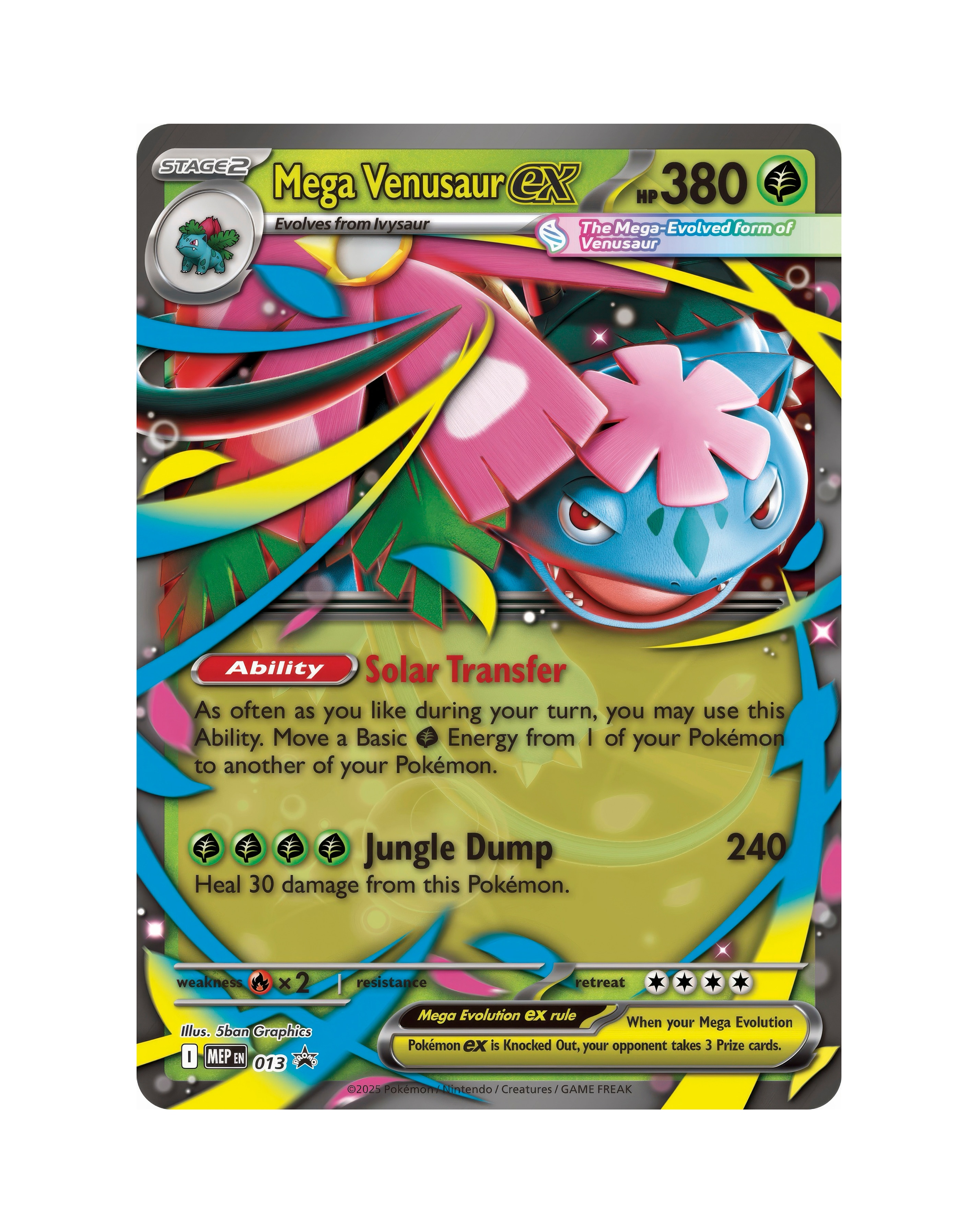 Pokemon TCG: Mega Venusaur ex Premium Collection | JD Williams