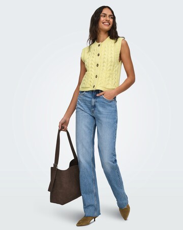 JdY Annalise Sleeveless O-Neck Cable Vest Knit