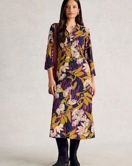 White Stuff Rua Jersey Shirt Dress