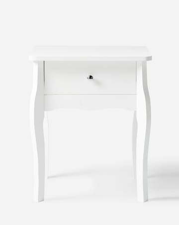 Julipa Meline 1 Drawer Bedside Table