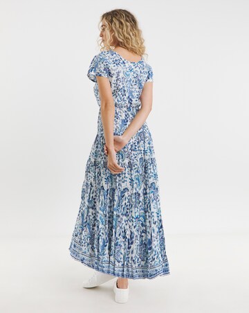 Joe Browns Tabitha Crinkle Cotton Maxi Dress