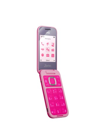 HMD Barbie Flip Phone - Power Pink