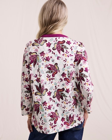 Julipa Pintuck Pure Cotton Top