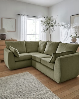 Finch Chenille Left Hand Corner Sofa