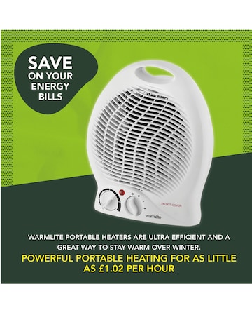 Warmlite Upright Fan Heater