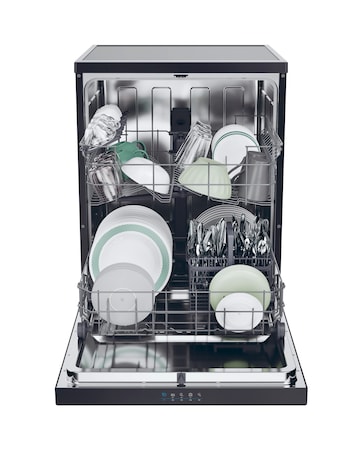 Candy Rapido CF3E9L0B 13 place Dishwasher - Black + installation