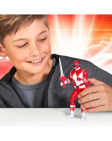 Mighty Morphin Power Rangers Auto Morphin Red Ranger Figure