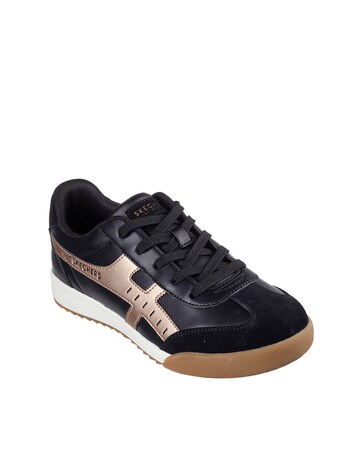 Skechers Zinger Metallic Roads Lace Up Trainer Standard Fit