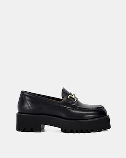 Dune Groundbreaking Chunky Leather Loafer Standard Fit