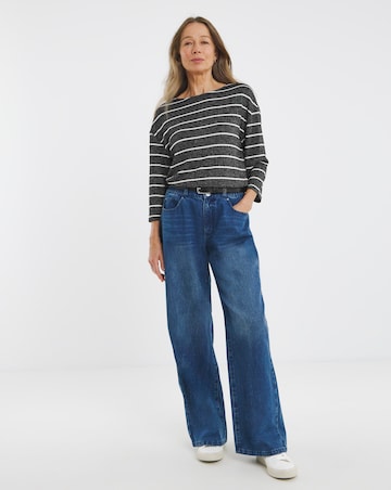 Soft Touch Slash Neck Top