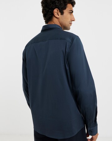 Cotton Stretch Mercerised Shirt Long