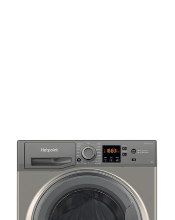 Hotpoint Anti-Stain NSWM 846 GG UK 8kg 1400rpm Washing Machine Graphite Install