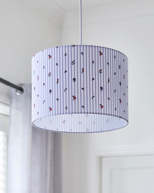 Julipa Evelyn Floral Stripe 30cm Shade