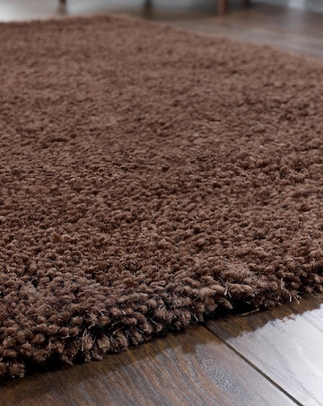 Chicago Light Neutrals Shaggy Circle Rug