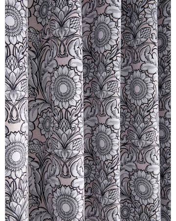 Laurence Llewelyn Bowen Romilly Velvet Eyelet Curtain