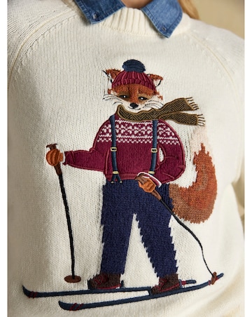 Joules Jonty Fox Ski Knitted Jumper