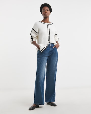 Tipping Detail Cardigan