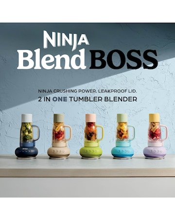 Ninja BlendBoss Tumbler Blender - DB351UKCY Cyber Space