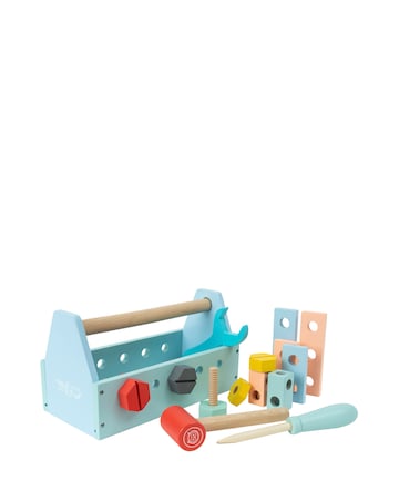 TP Owl & Fox Wooden Toolbox