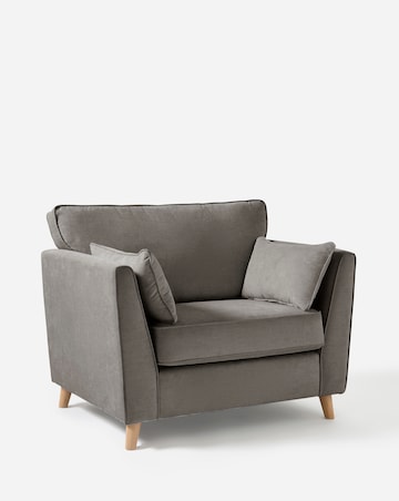 McKenzie Chenille Snuggle Chair