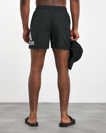 adidas Big Logo Swim Shorts