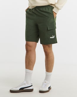PUMA Essentials Small Logo Woven Cargo Shorts 9 Inch
