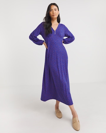 Julipa Button Front Midi Dress