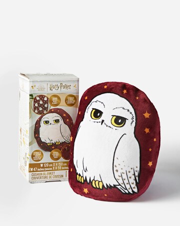 Harry Potter Hedwig Cushion Blanket