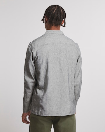 Linen Blend Over Shirt
