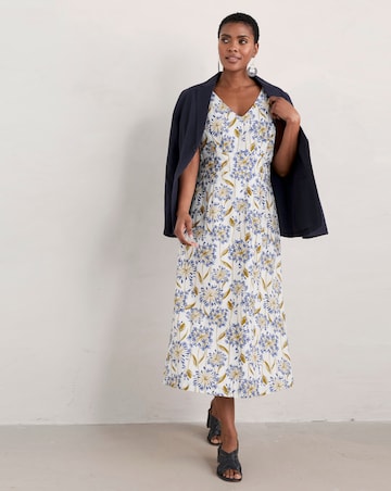 Seasalt Cornwall Sleeveless Sky Beyond Dress