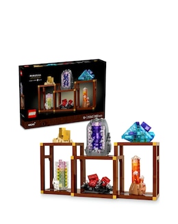 LEGO Ideas Mineral Collection, Crystal Display Shelves 21362
