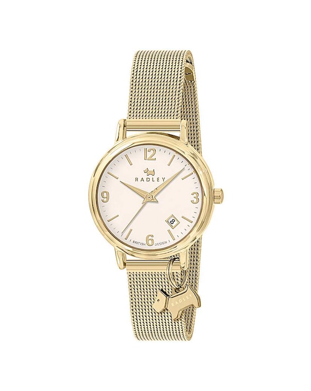 Radley Gold Mesh Strap Watch