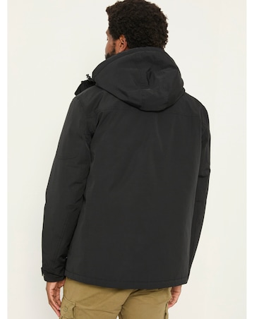 FatFace Truro Waterproof Jacket (Regular & Tall) - Black