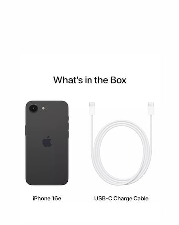 Apple iPhone 16e 128GB - Black