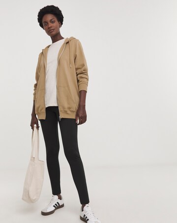 The Longline Zip Up Hoodie