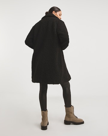 Black Teddy Fur Coat