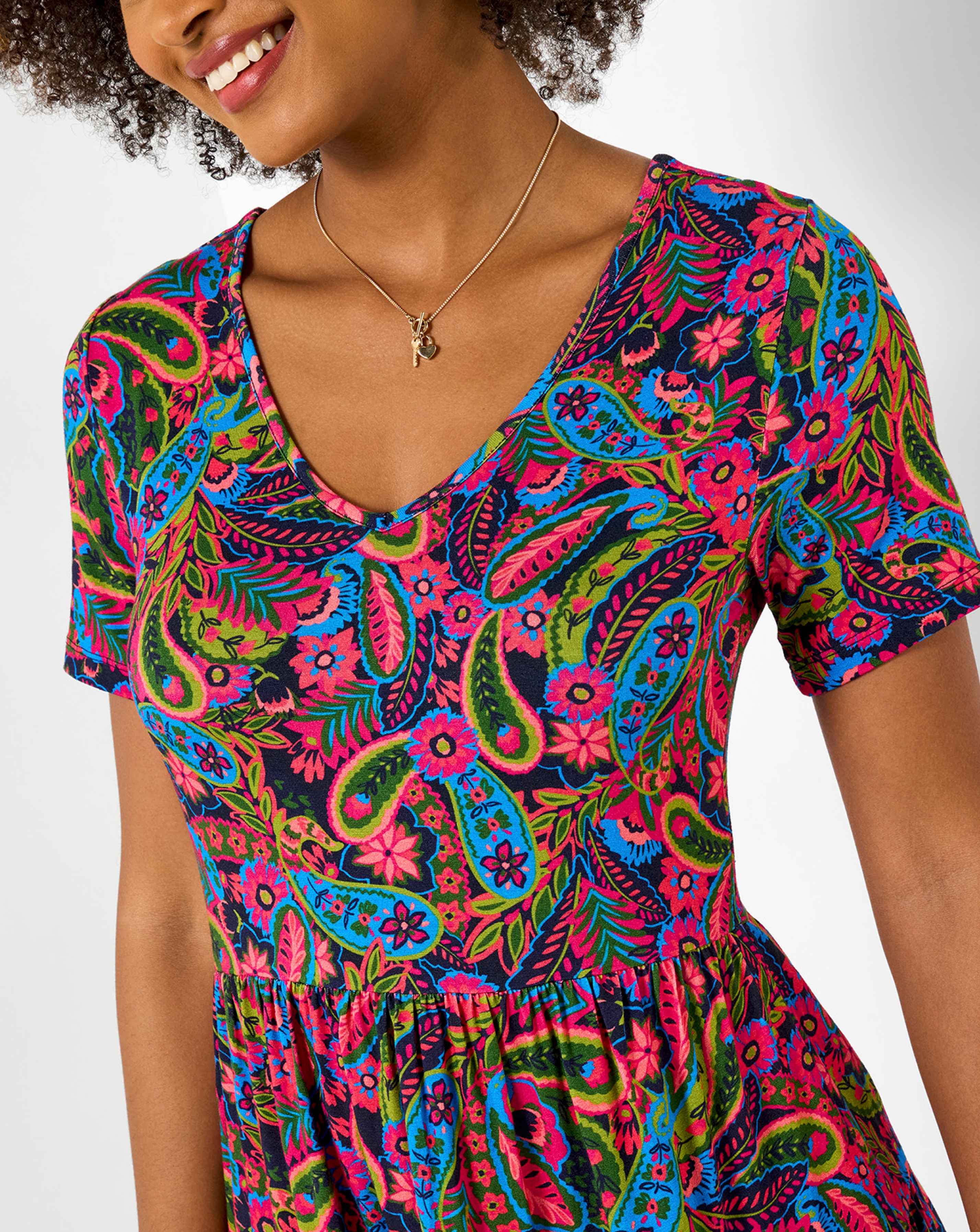 Joe Browns Summer Paisley Jersey Tunic Top | JD Williams