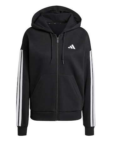 adidas Essentials 3 Stripes Fleece Hoodie
