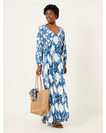 FatFace Noelle Water Leaf Maxi Dress