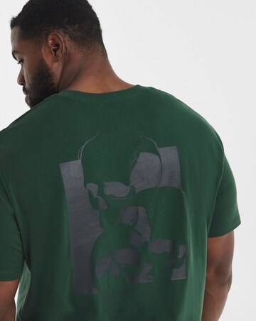 Jack & Jones Skully Back Graphic T-Shirt - Green