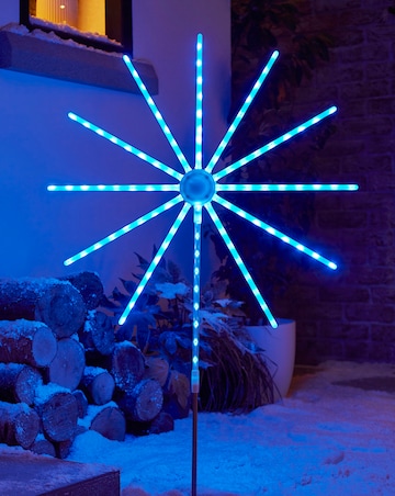 Colour Changing Shooting Star Stake Light