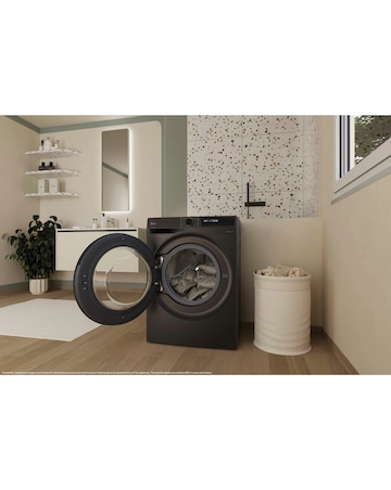 Hoover Pro Wash 3 HBR 411BL9G-80 11kg WiFi Washing Machine - 1400 rpm - Graphite
