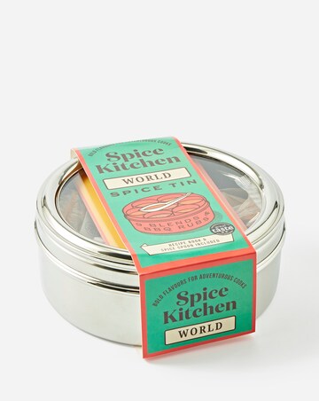 Spice Kitchen World Spice Tin