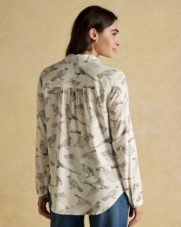 Joules Elvina Bird Print Shirt