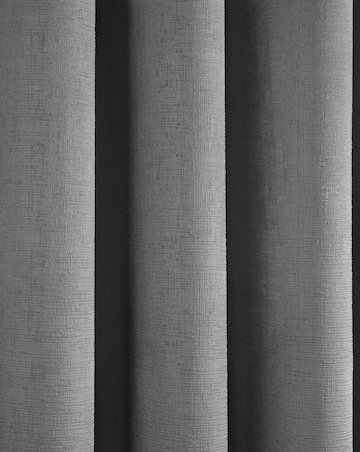 Fusion Strata Light Filtering Eyelet Curtains