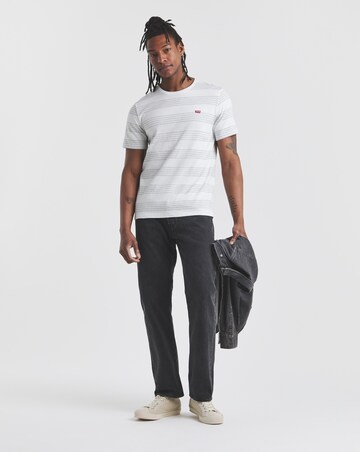 Levi's Short Sleeve Original Housemark Stripe T-Shirt - Natural