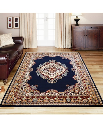 Traditional Medallion Woven Rug