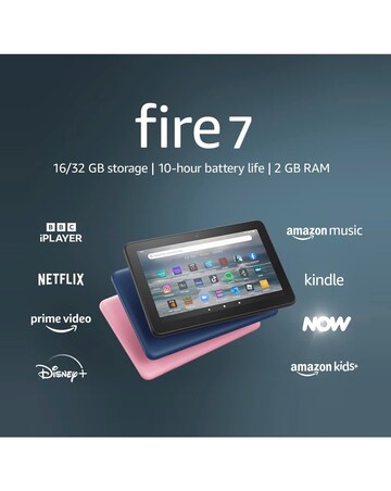 Amazon Fire 7 7" 32GB Wi-Fi Tablet - Black