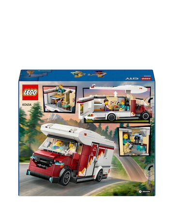 LEGO City Holiday Adventure Camper Van Toy Vehicle Set 60454
