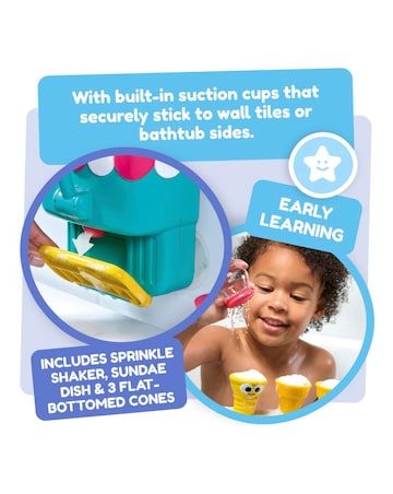Tomy Toomies Foam Cone Factory Deluxe Bath Toy Set